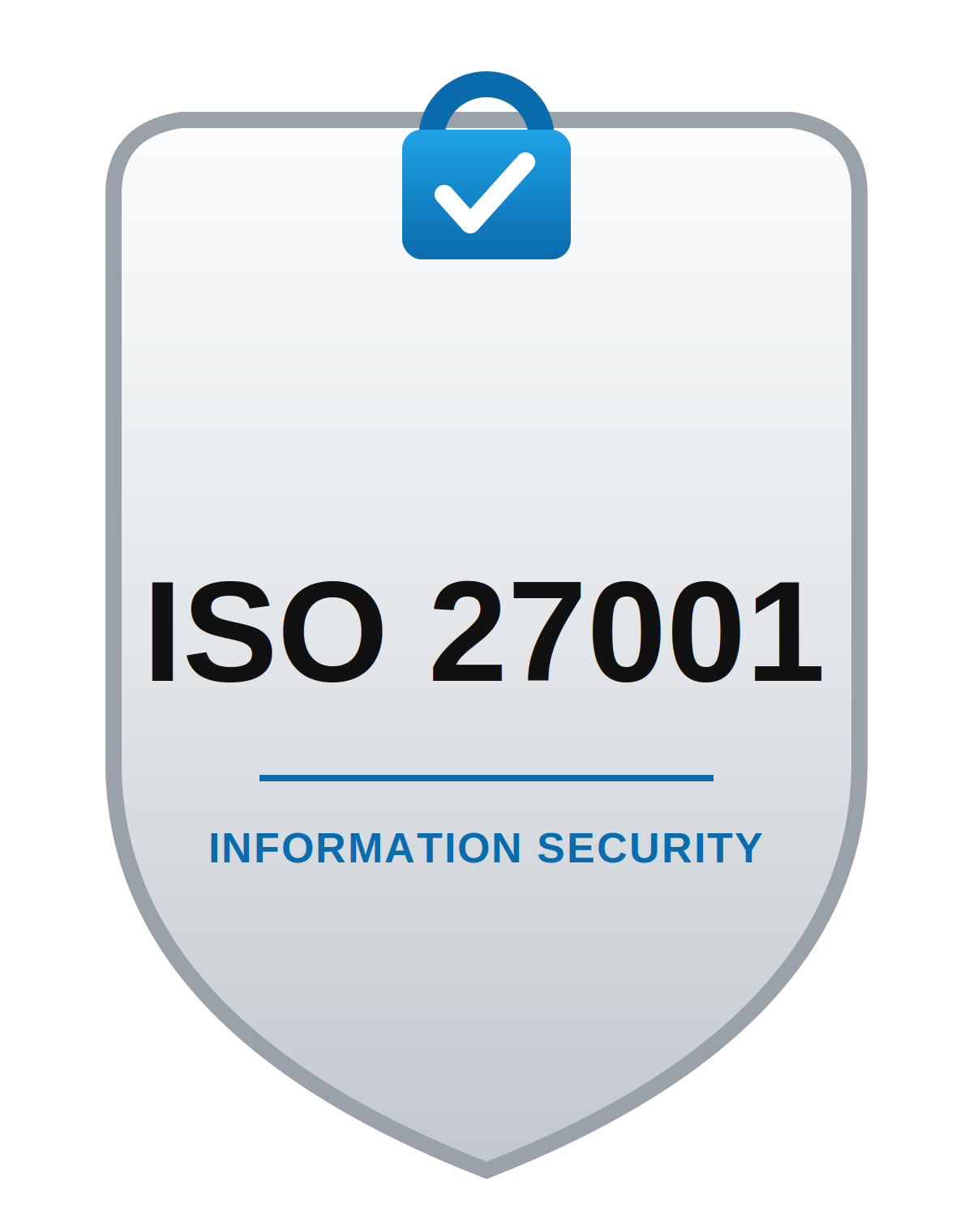 ISO/IEC 27001 badge